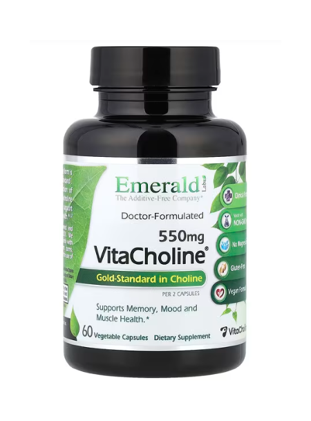 Emerald Laboratories, 비타콜린, 베지 캡슐 60정(캡슐당 275mg)
