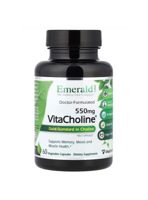 Emerald Laboratories, 비타콜린, 베지 캡슐 60정(캡슐당 275mg)