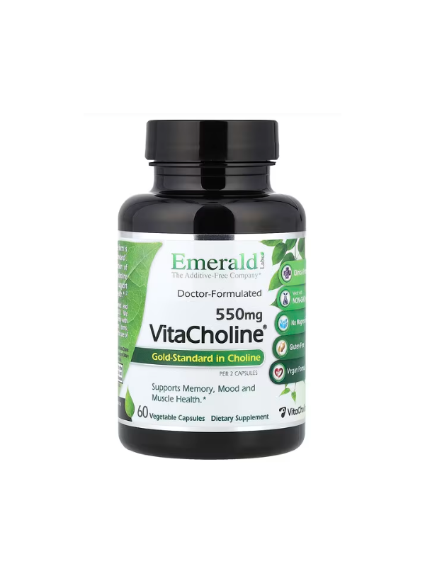 Emerald Laboratories, 비타콜린, 베지 캡슐 60정(캡슐당 275mg)