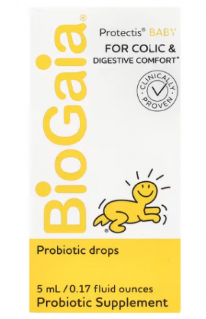 BioGaia, 프로텍티스 베이비, 프로바이오틱 드롭스, 1억 CFU, 0.17 fl oz (5 ml)