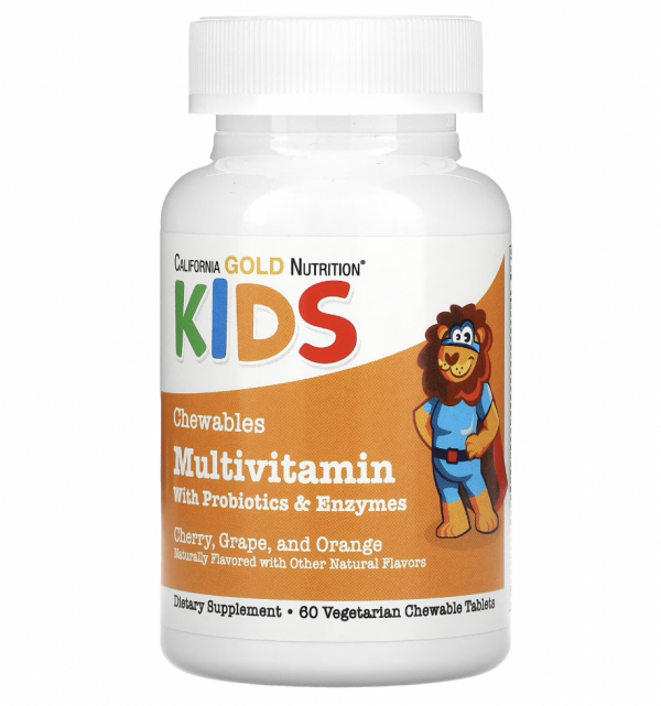 California Gold Nutrition, 어린이용 오메가3 피쉬 오일, 천연 딸기, 피쉬 젤라틴 소프트젤 60정