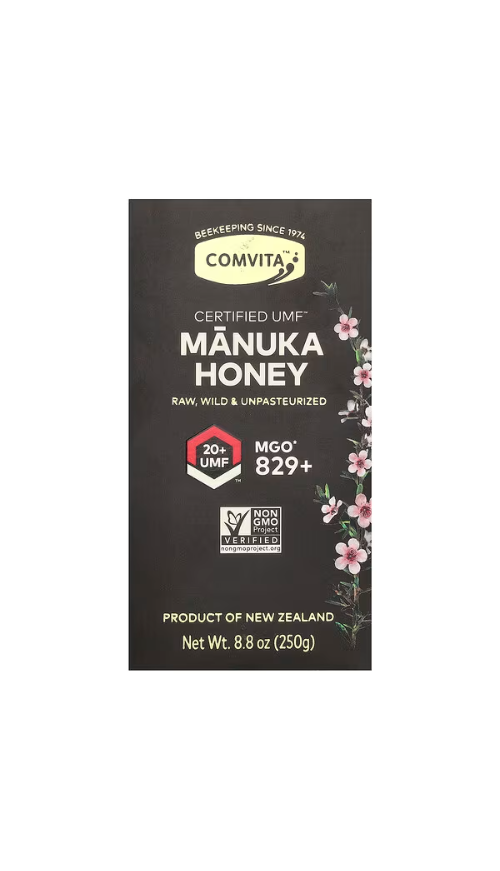 마누카 꿀, UMF 20+, MGO 829+, 8.8 oz (250 g)