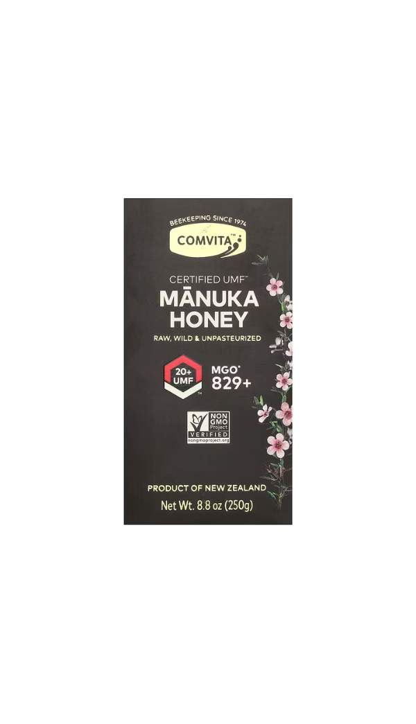 마누카 꿀, UMF 20+, MGO 829+, 8.8 oz (250 g)