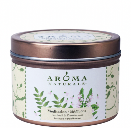 Aroma Naturals, Soy VegePure, 여행용 캔들, 안정, 일랑일랑 & 라벤더, 79.38g(2.8oz)