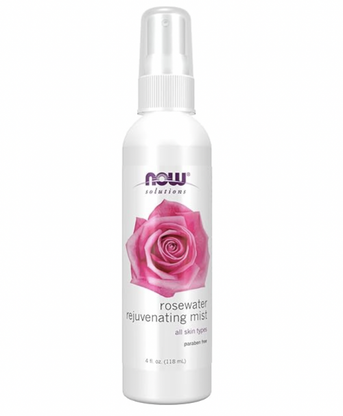 NOW Foods, Solutions, 로즈워터 리쥬브네이팅 미스트, 118ml(4fl oz)